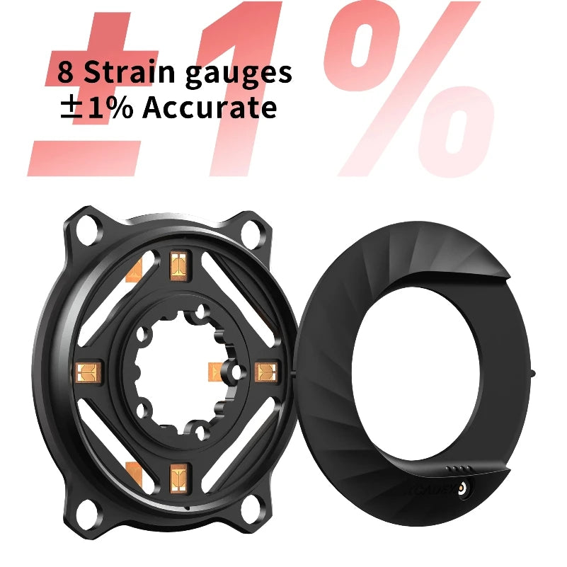 XCADEY Power Meter | ±1% Accuracy ANT+ Bluetooth Cycling Power Meter for Road & Gravel Bikes