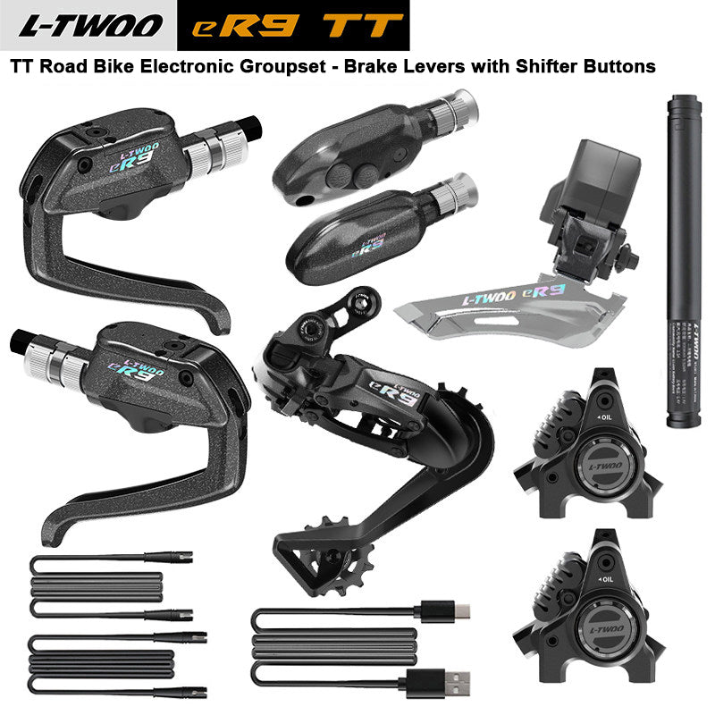 L-TWOO ER9 TT Electronic Groupset Wireless Shifting for Triathlon & Time Trial Bikes