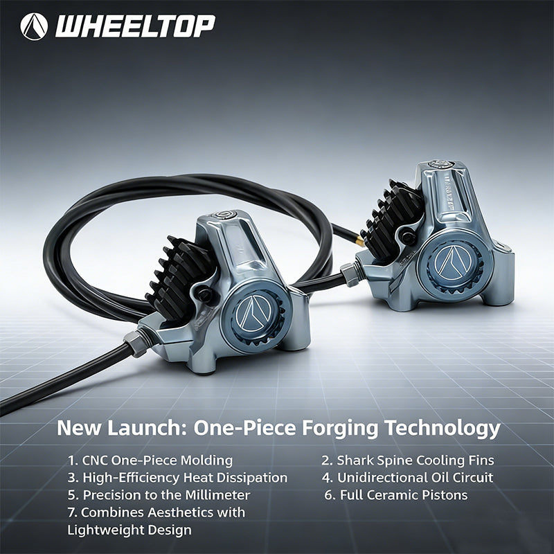 WHEELTOP 7800PRO Brake Caliper – CNC Forged | Ceramic Pistons | Superior Cooling