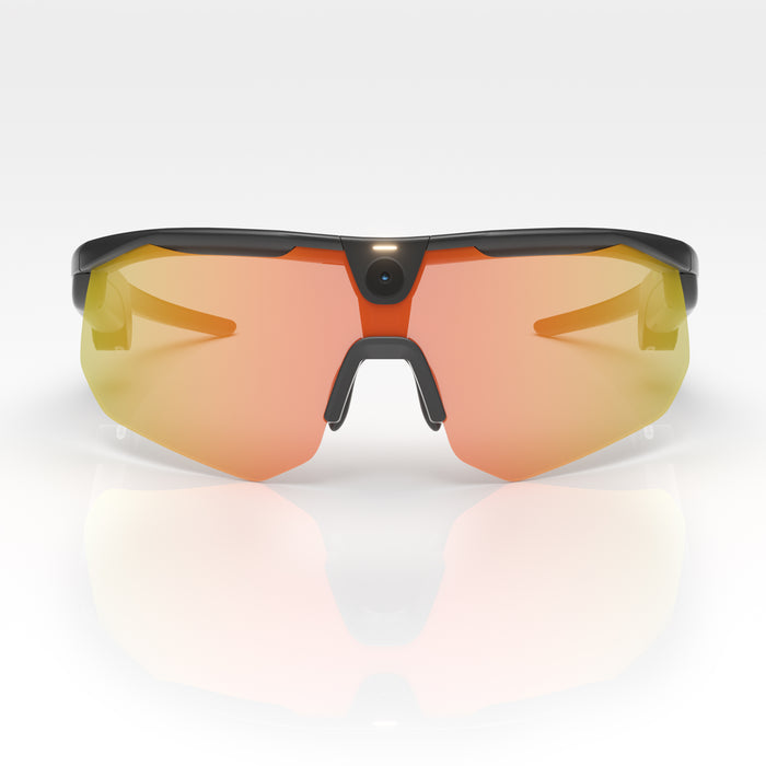 BleeqUp Ranger AI Cycling Camera Glasses with 3K POV Video and Open-Ear Audio