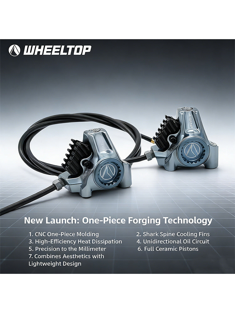 WHEELTOP 7800PRO Brake Caliper – CNC Forged | Ceramic Pistons | Superior Cooling