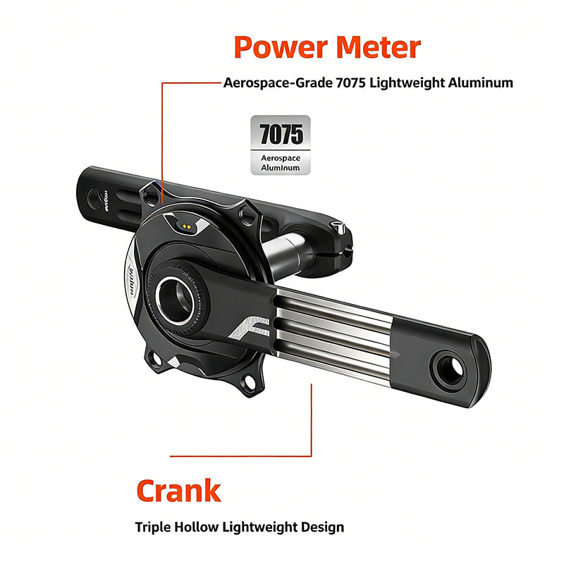 Magene PES Power Meter Crankset Bundle | Lightweight Road Bike Power Meter with ANT+ & Bluetooth